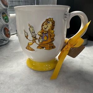 Disney Character Mug with Yellow Base